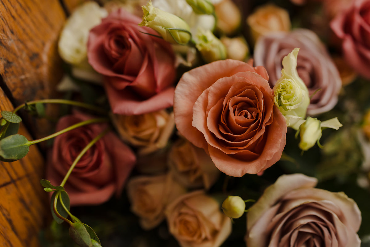 Wedding floral styling details by 21 Petals