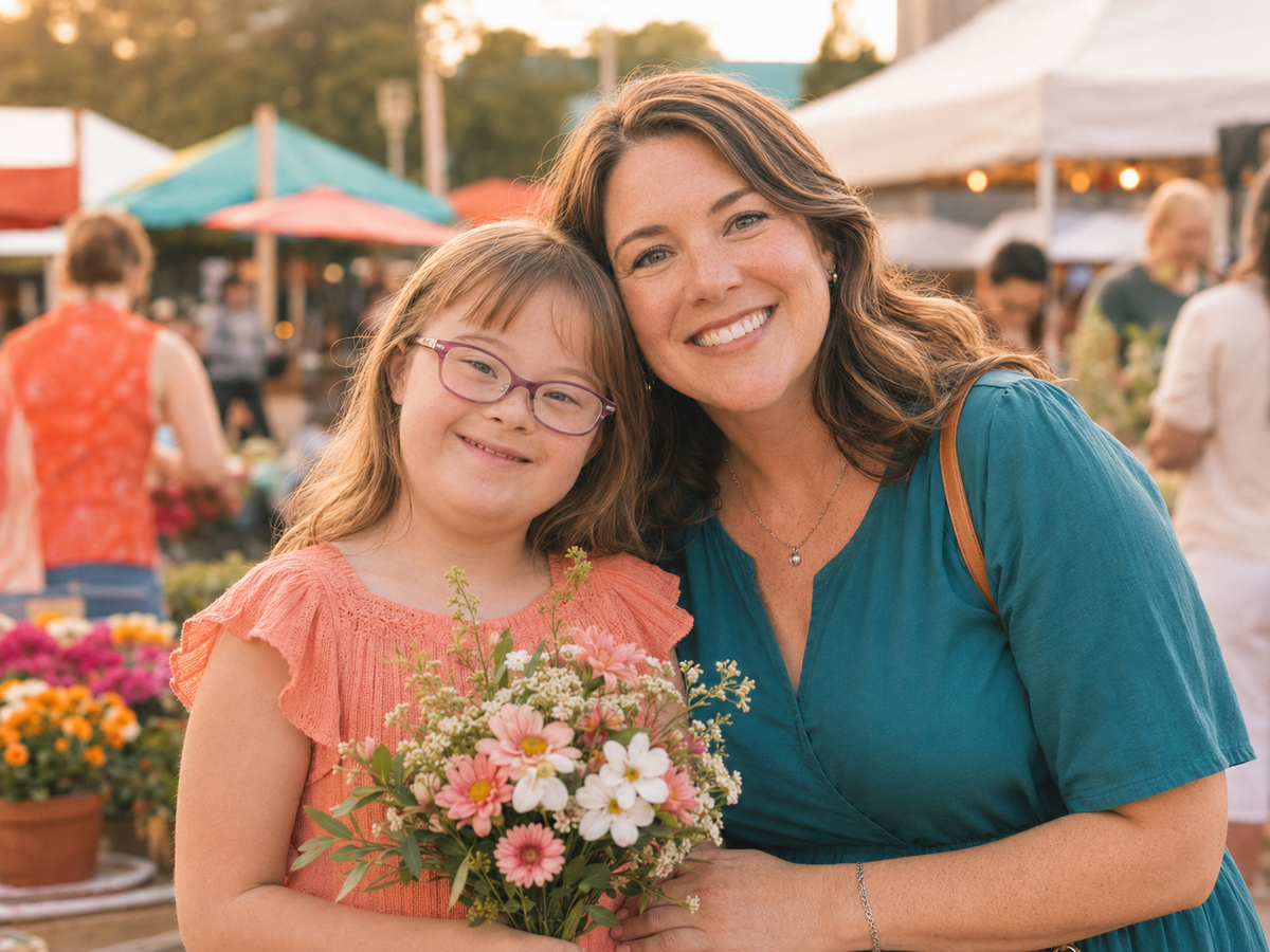 Your flowers help change the world.