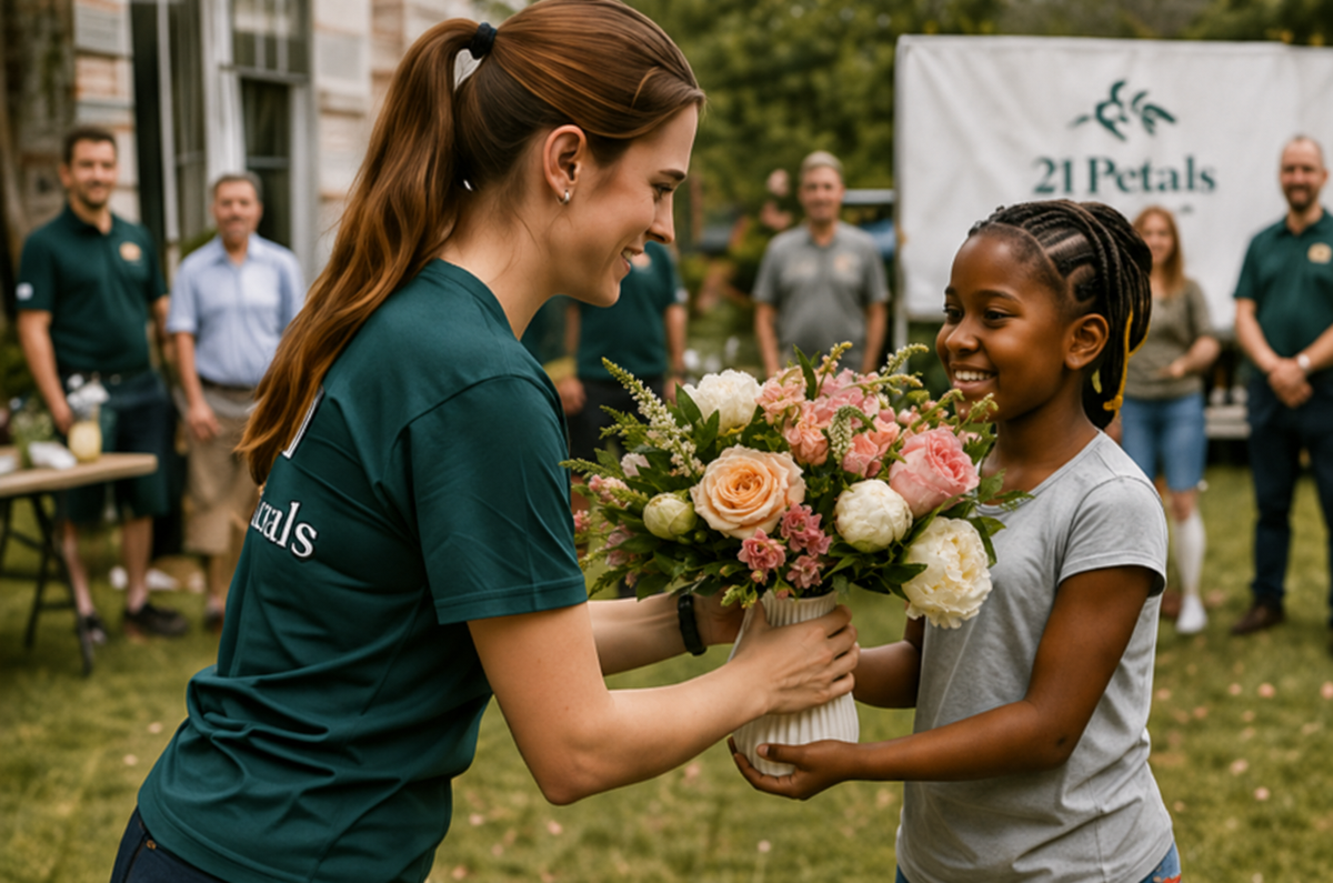 Flowers Fund the Mission.