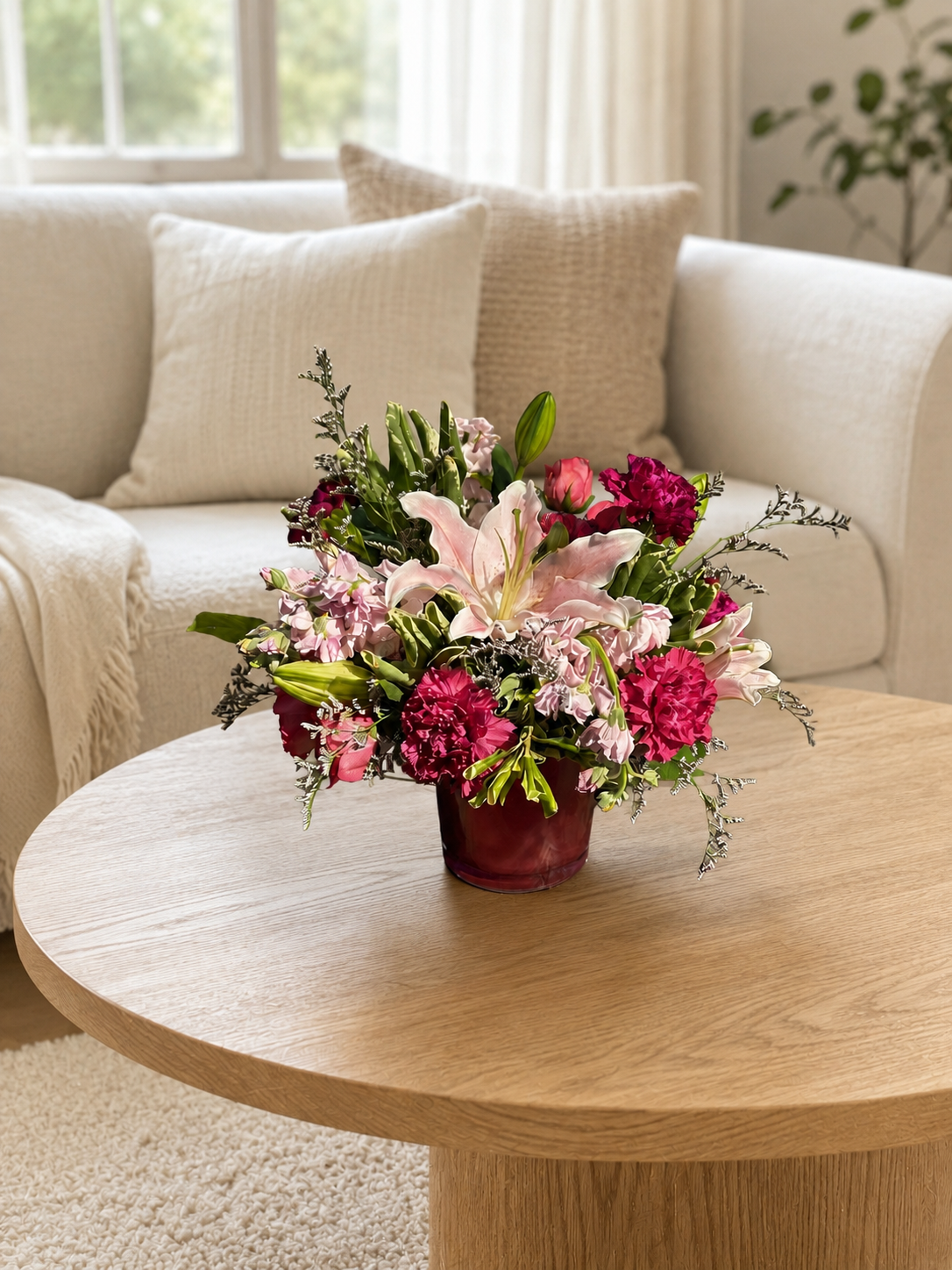 Pink Lily | Coffee-table styling | 21 Petals Signature Collection