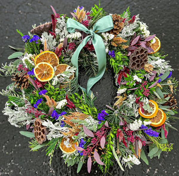 Artisanal Christmas Wreath
