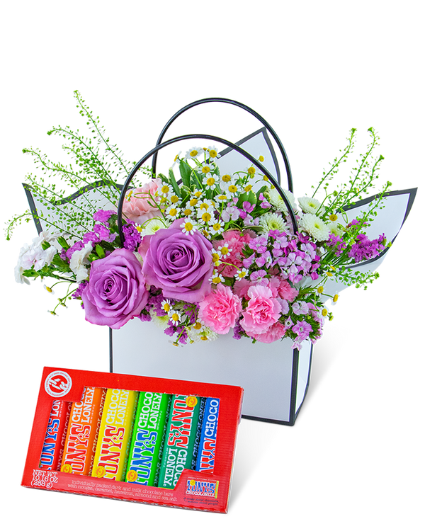 Chocolate-Covered Love Blooming Tote Ensemble