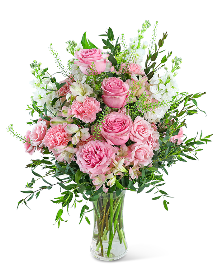 Parisian Petal Symphony flower arrangement from 21 Petals