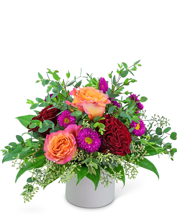 Sweet Rhubarb flower arrangement from 21 Petals