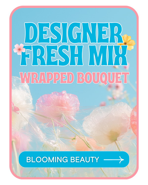 Designer's Selection Wrapped Bouquet