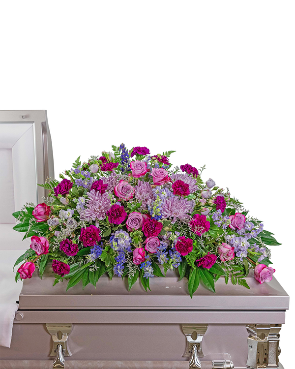Gracefully Majestic Casket Spray