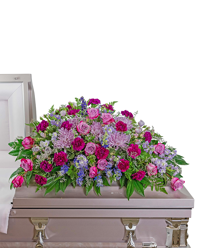 Gracefully Majestic Casket Spray