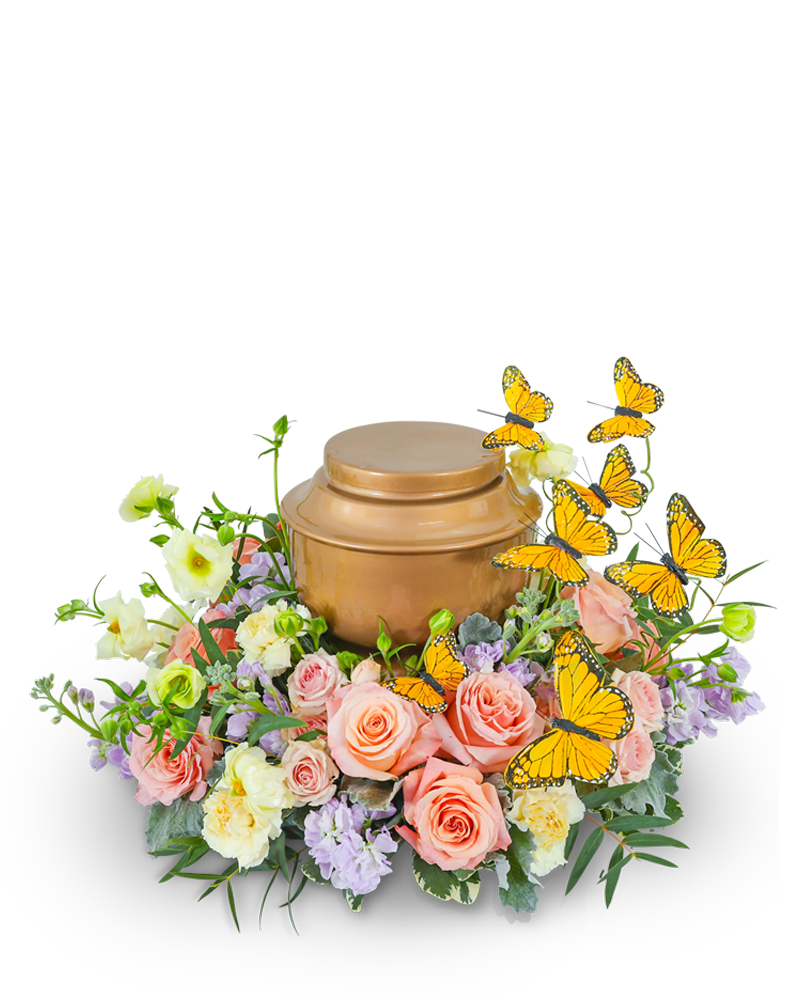 Wind Beneath My Wings Urn Surround