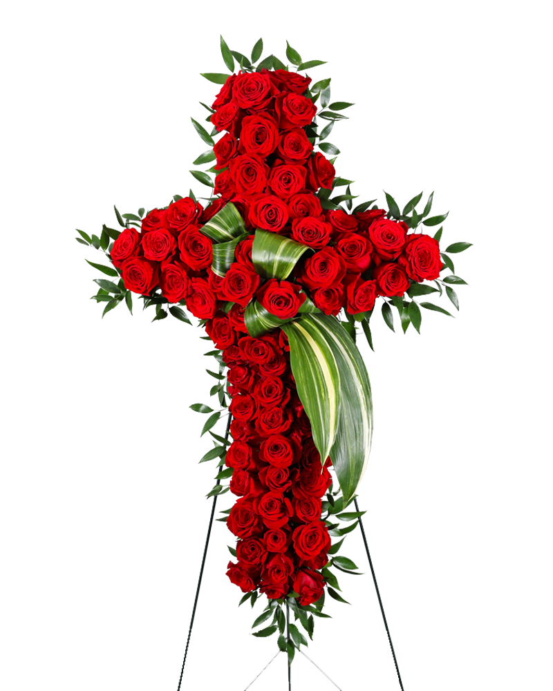 Heavenly Rose Cross