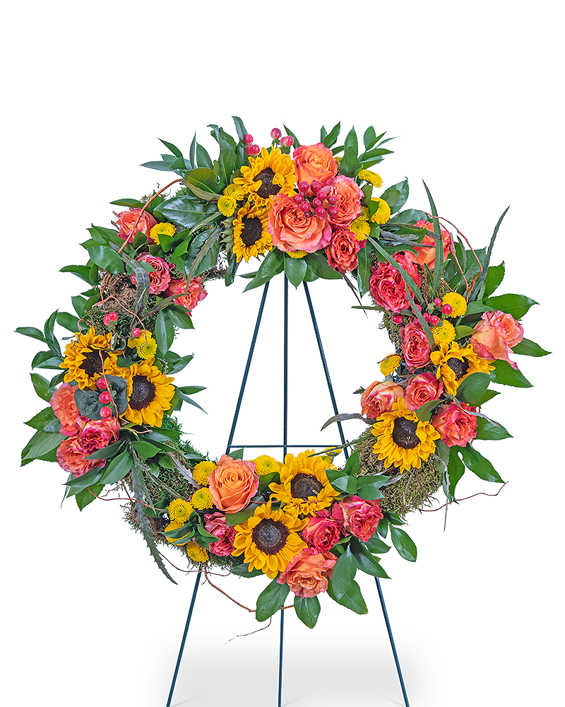 Sunset Reflections Wreath