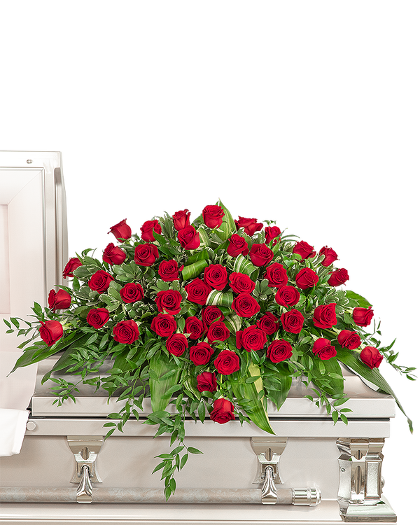 Everlasting Love Casket Spray