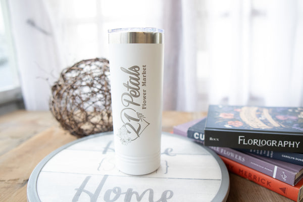 22 oz Skinny 21 Petals Tumblers
