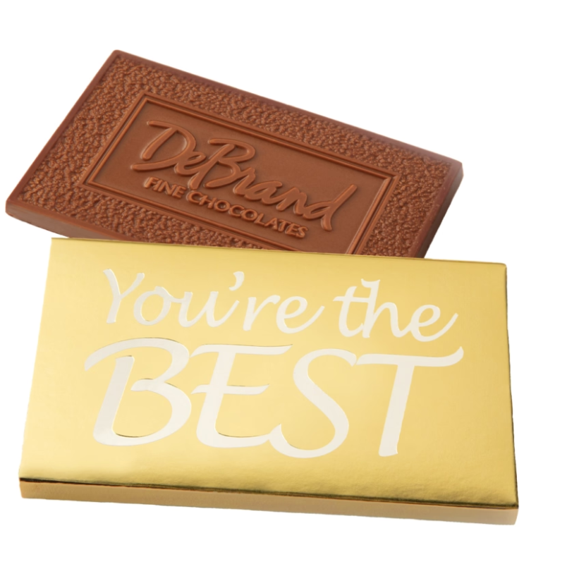 DeBrand Gourmet Chocolate - 'You're The Best' Chocolate Bar