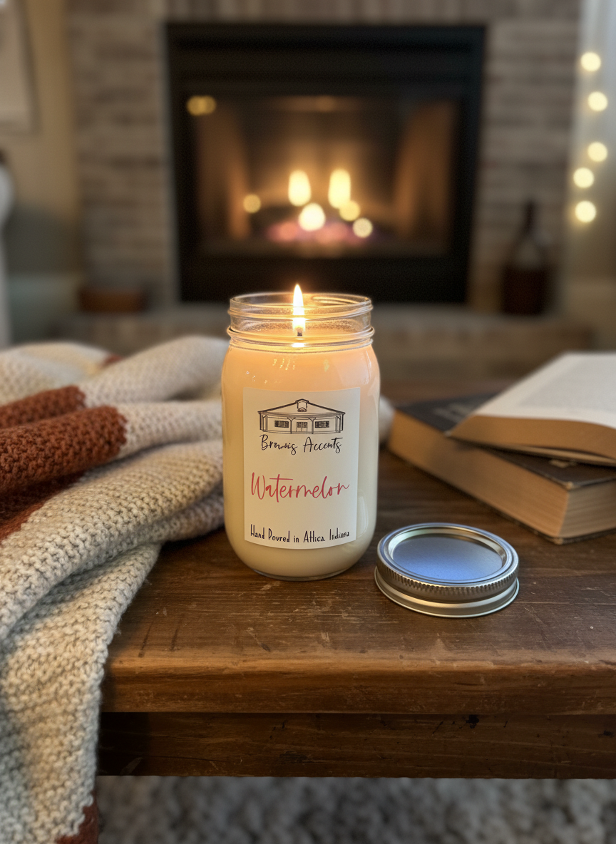 Love Spell- Cozy Glow Mason Jar Candle – Hand-Poured in Indiana (Copy)
